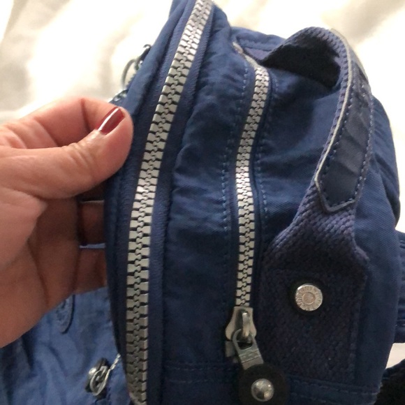 Kipling Ink Blue Backpack - Picture 7 of 9